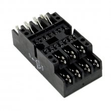 V24 socket - Faston terminal, wall mount