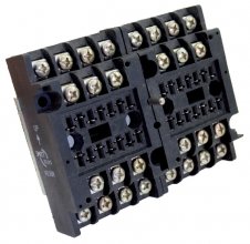 V93BR socket - Screw terminal, rail mount 8 pole