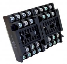 V92BR socket - Screw terminal, wall mount, 8 pole