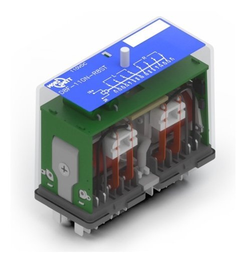 Instantaneous plug-in Auxiliary power relays